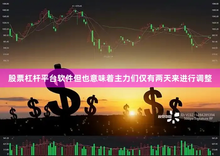 股票杠杆平台软件但也意味着主力们仅有两天来进行调整